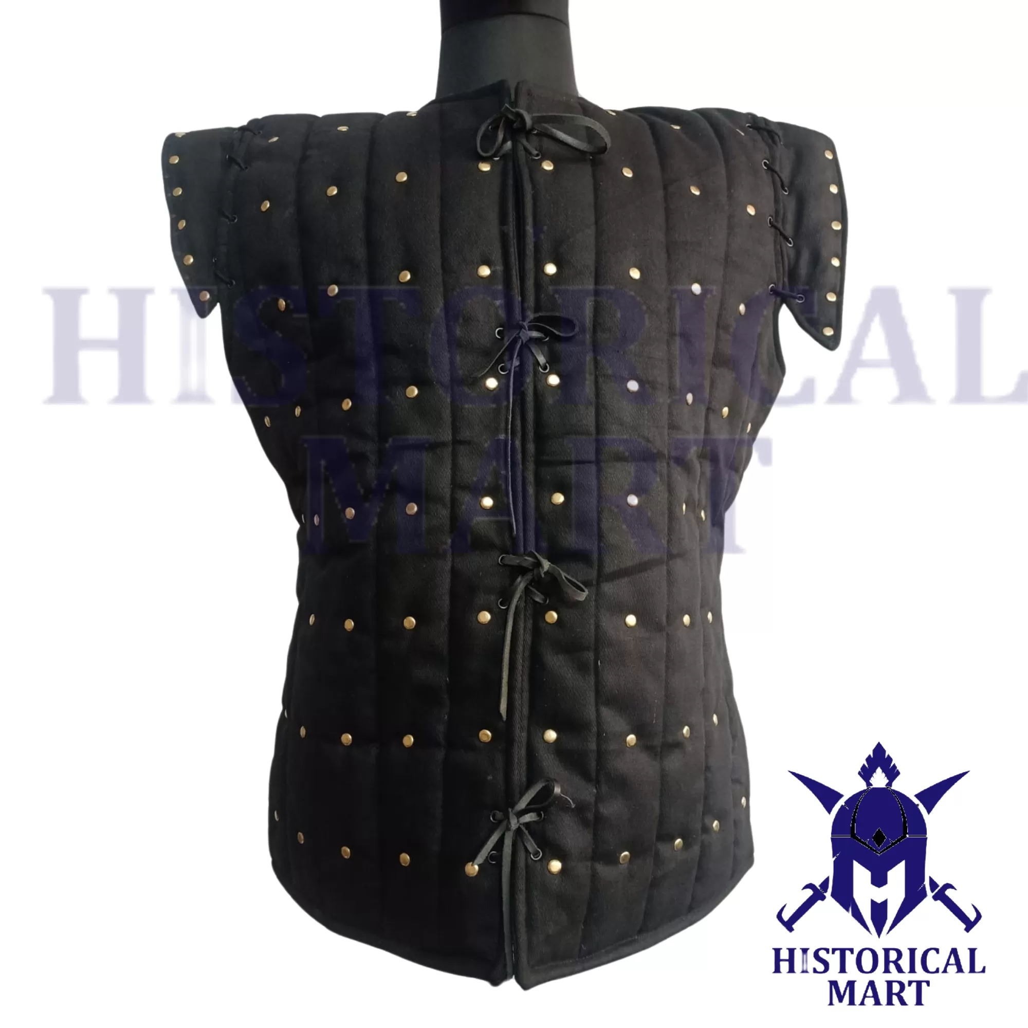 Sleeveless Medieval Padded Gambeson - Ideal Armor for LARP and SCA Activities