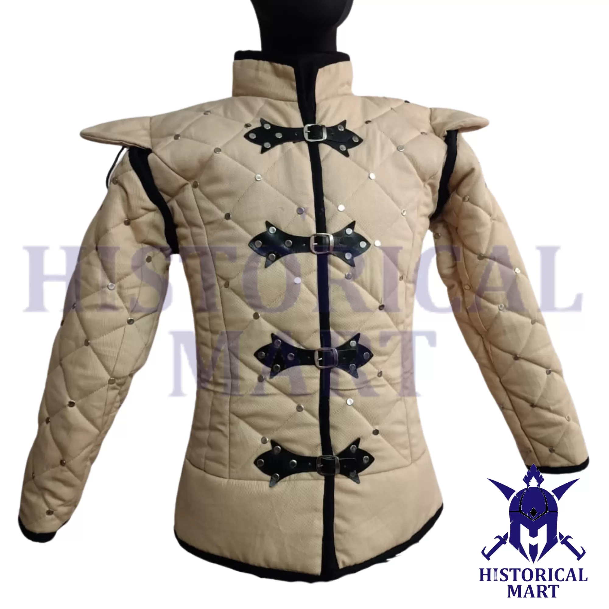 Classic Padded Gambeson - Top Choice for Medieval Warriors Highly Regarded Padded Armor Design