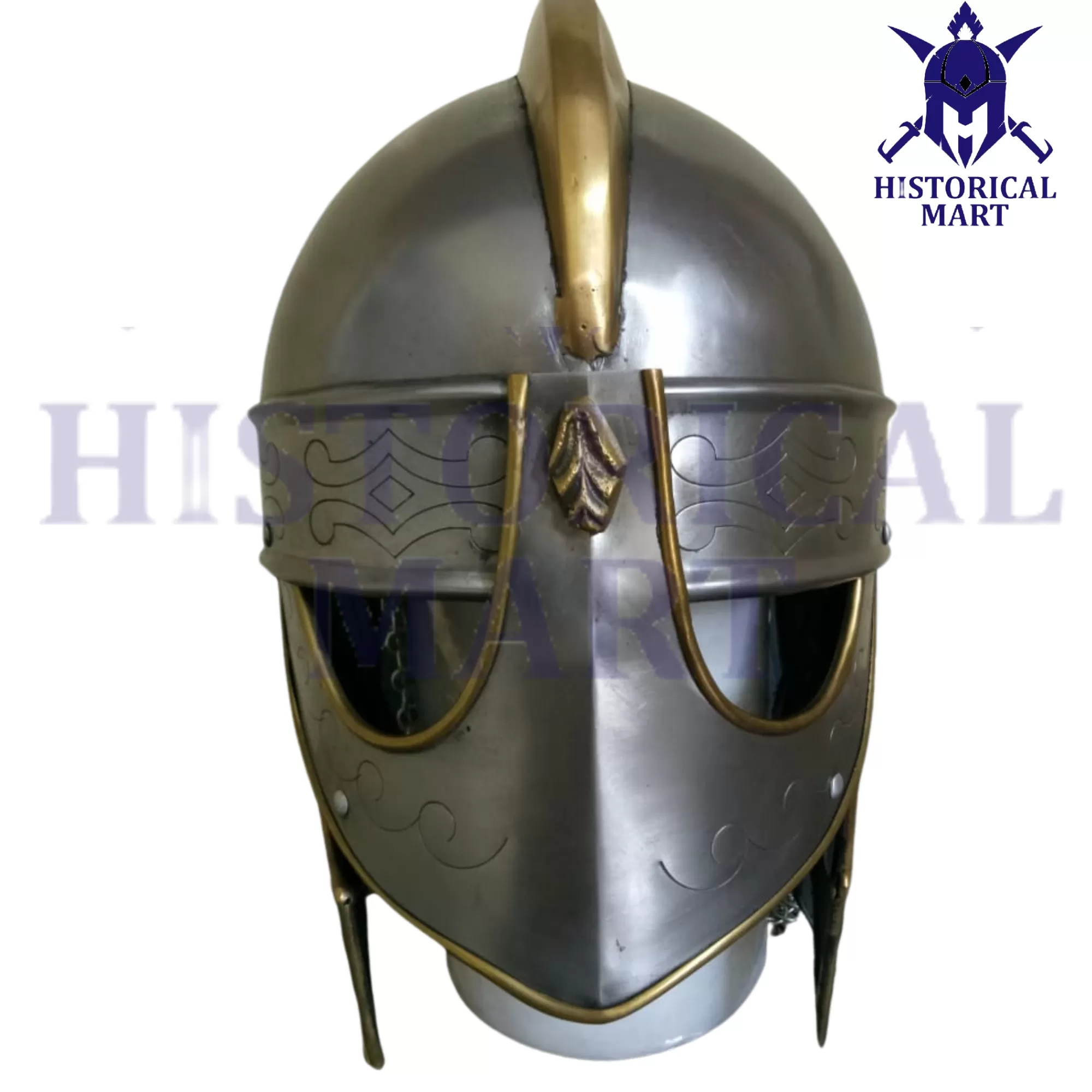 Medieval Knight Valsgarde Armor Helmet – Viking, Spartan & Greek Roman Warrior Design | Perfect for Halloween Costumes