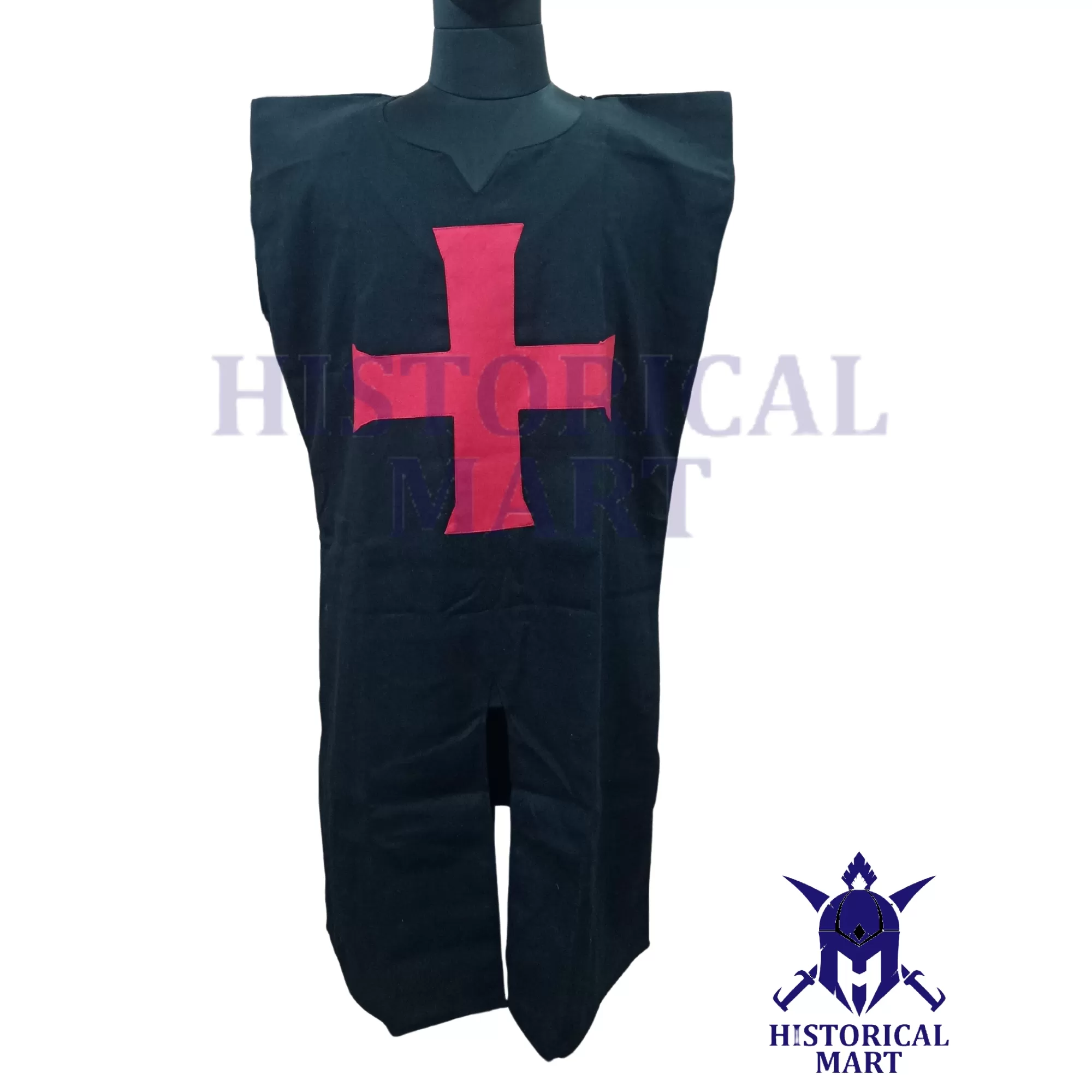 Medieval Tunic - Renaissance Knight Costume for Viking LARP, SCA, Men, and Halloween