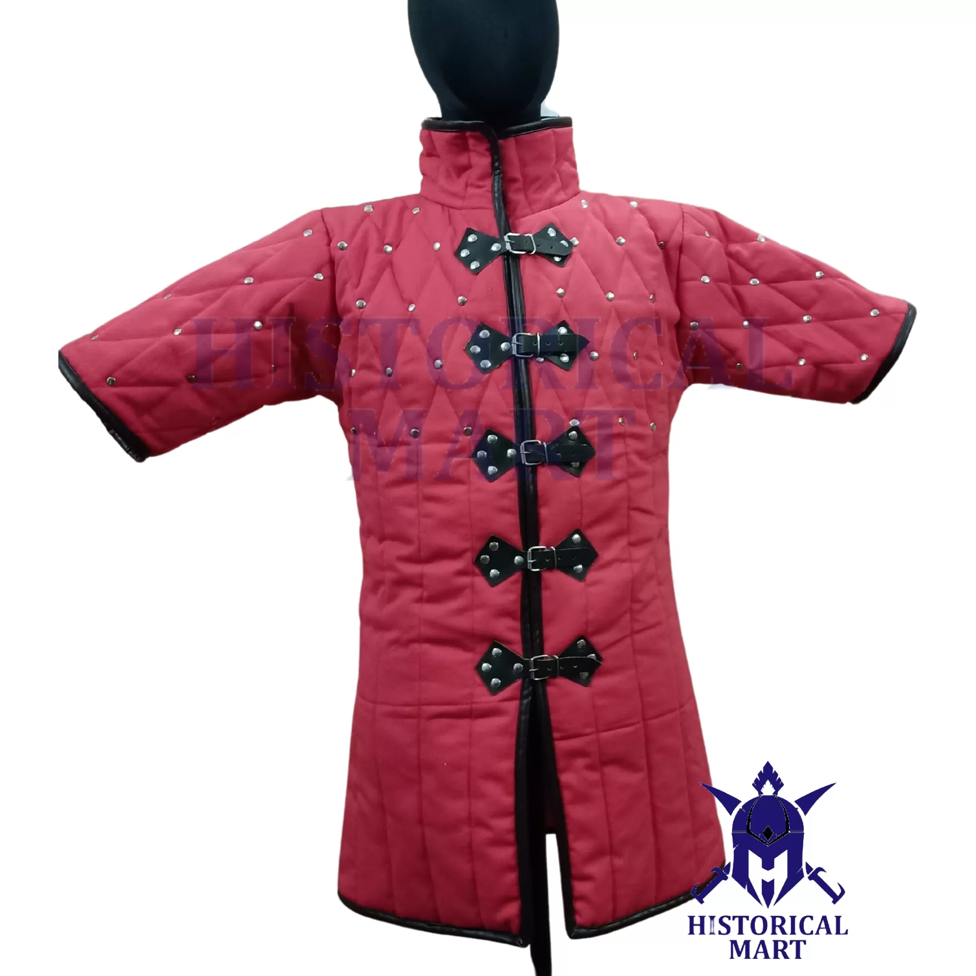 Authentic Medieval Gambeson – High-Quality Padded Armor for LARP & Historical Reenactments