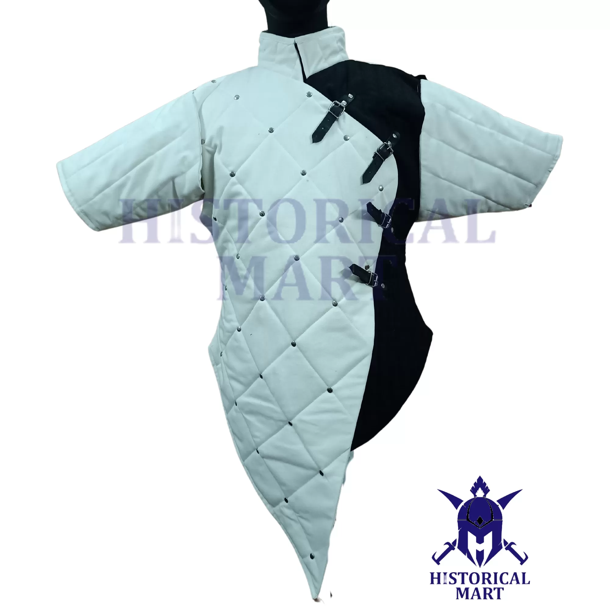 Classic Medieval Gambeson – Superior Quality Padded Armor for Historical Reenactments & Costume Play