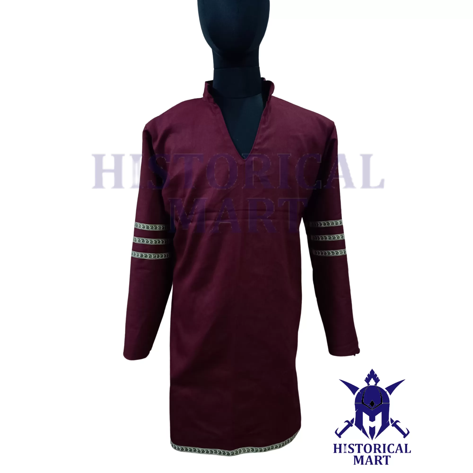 Medieval Tunic with Full Sleeves | New Design for LARP, SCA, Cosplay & Halloween Fantasy Costume